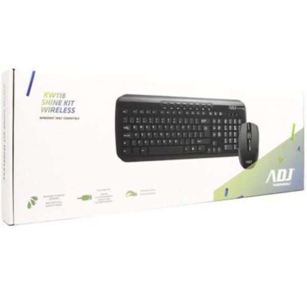 Tastiera e Mouse Wireless <br/> ADJ