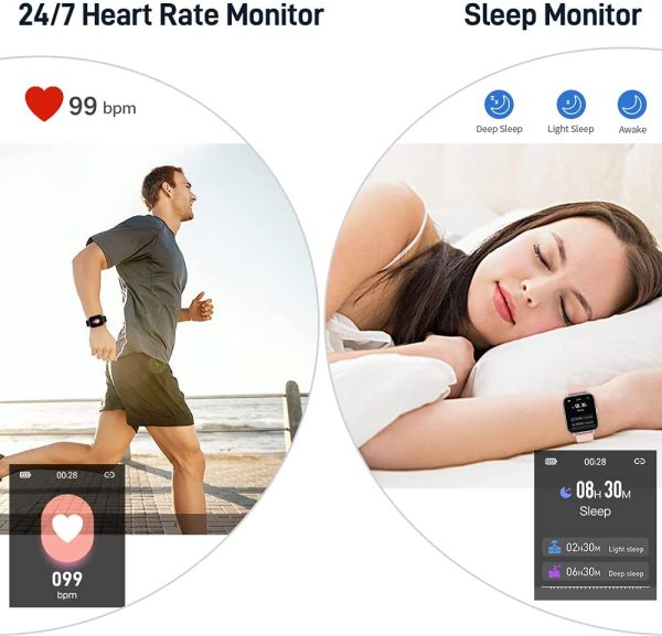 Smartwatch 1,69'' <br/>Cardiofrequenzimetro